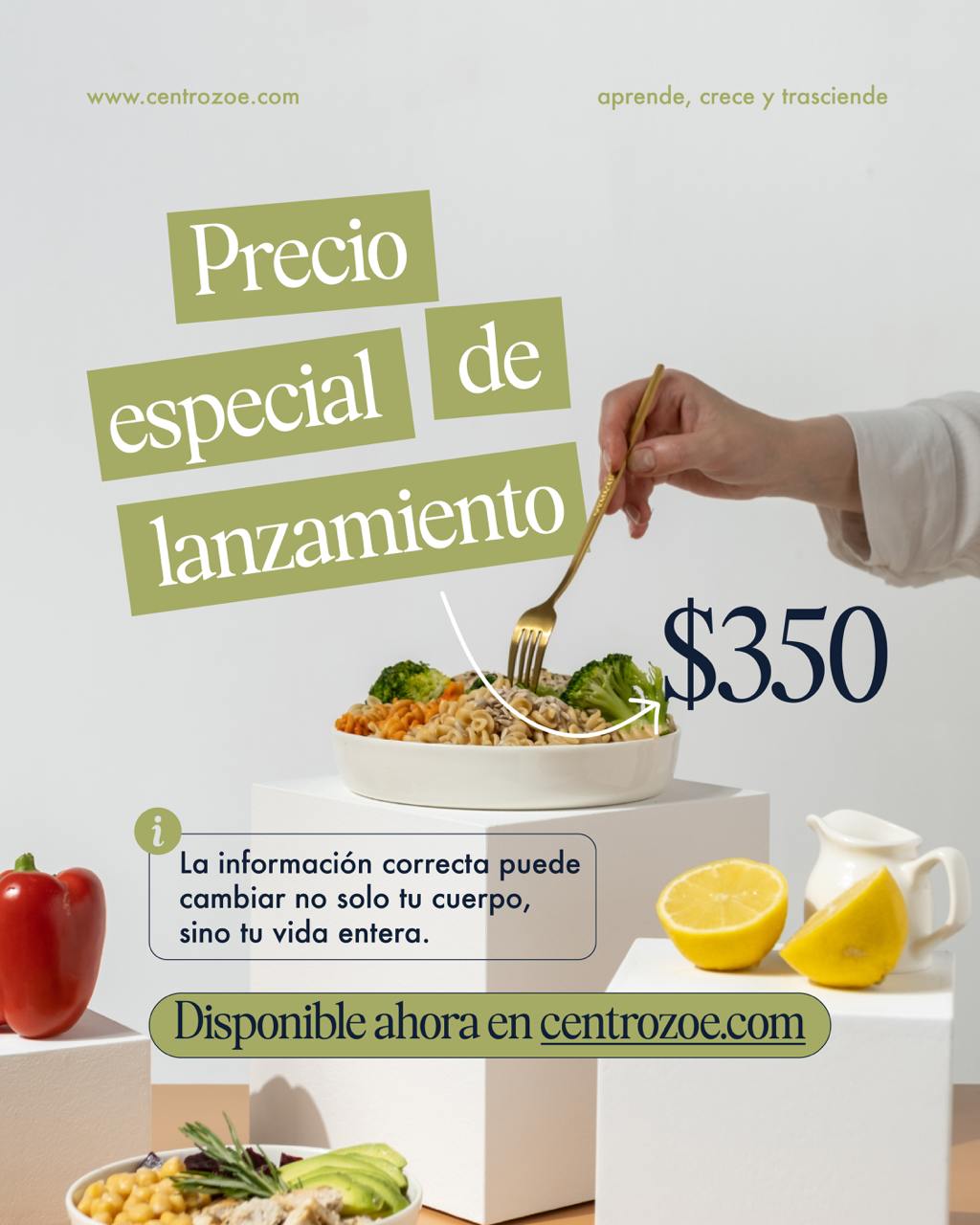 Masterclass - Nutrición sin Filtros: Lo que nadie se atrevió a decirte por Jacobo Ceniceros
