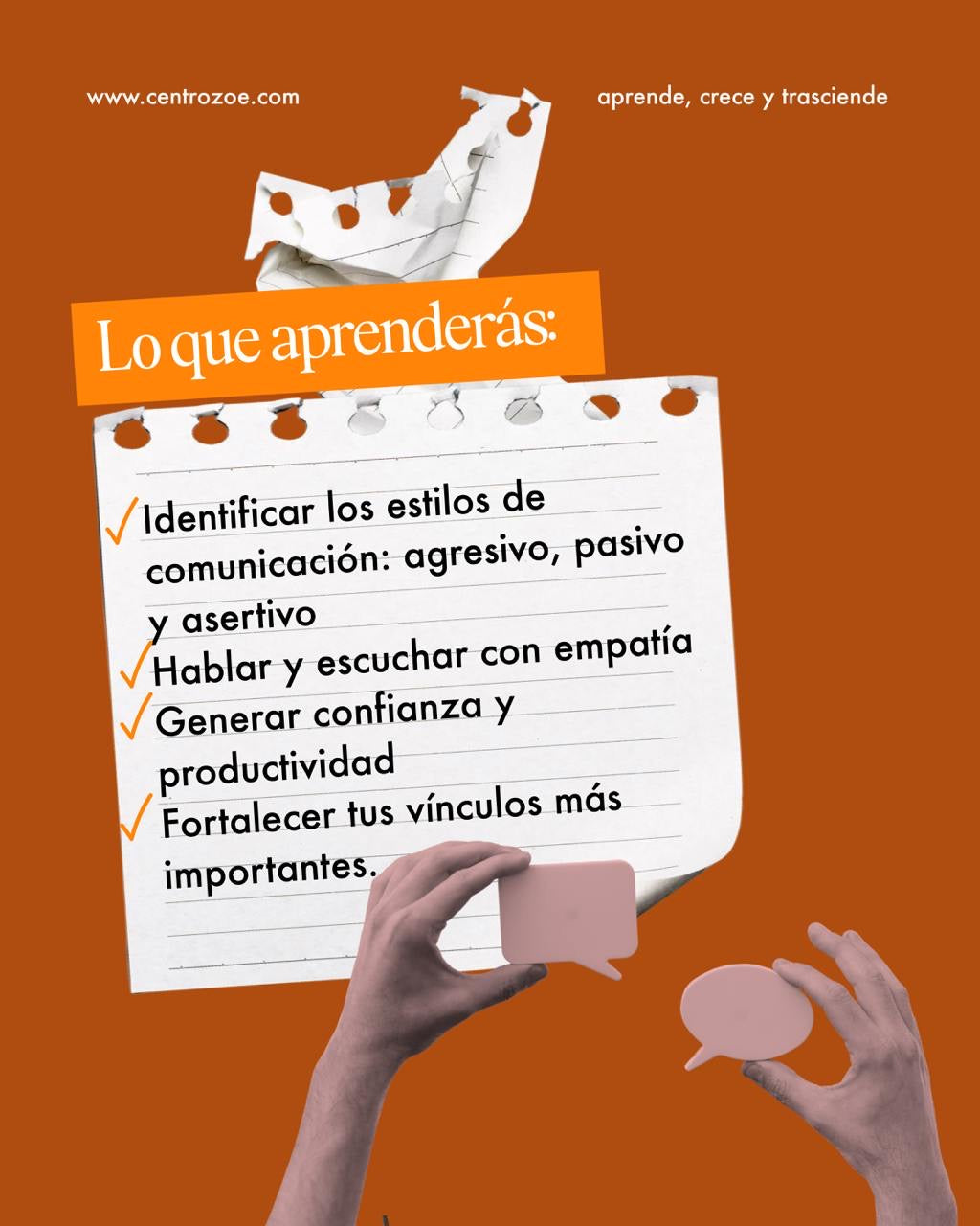Masterclass - Comunicación Efectiva: La Clave del Éxito Relacional por Jonatán Rosas