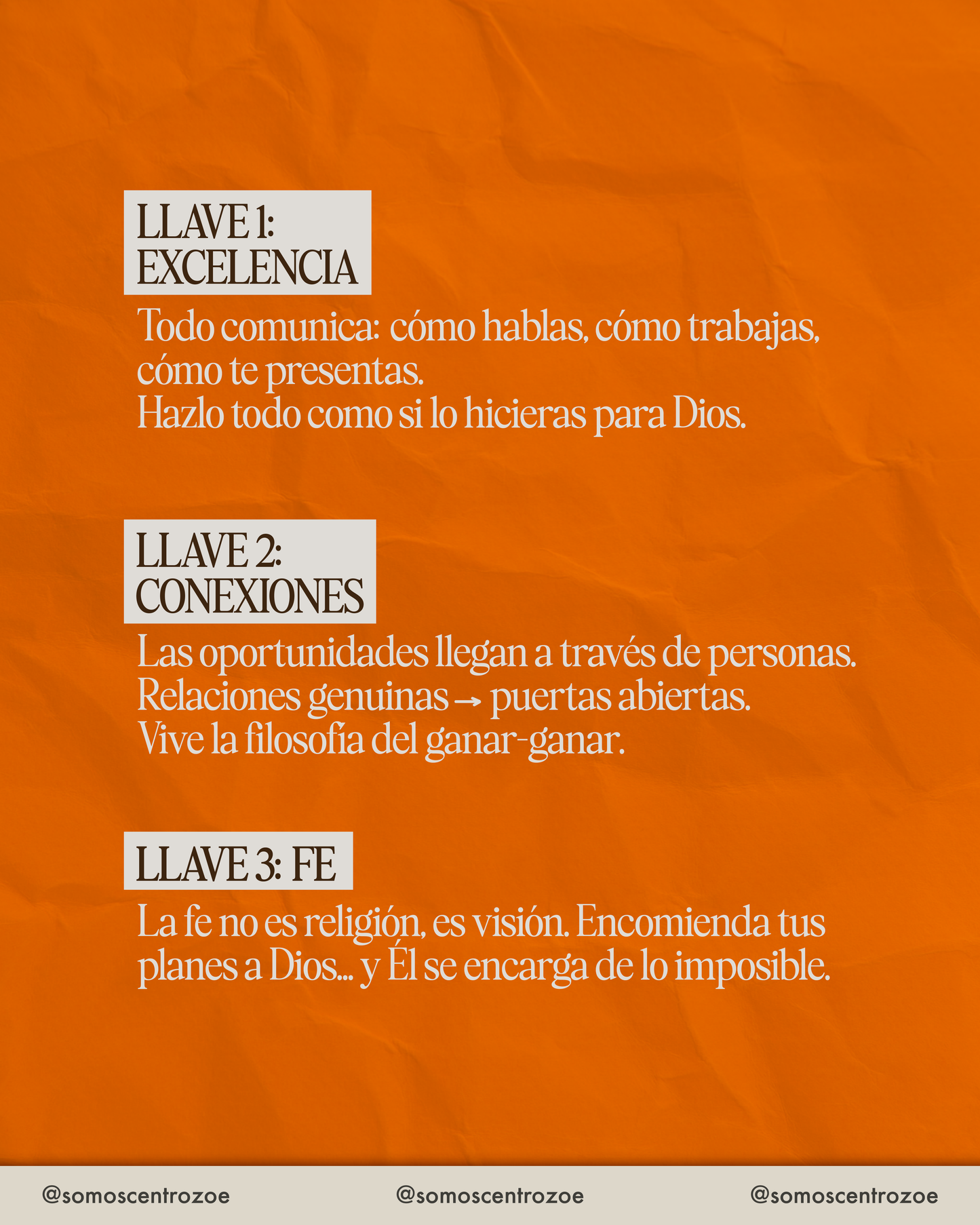 Masterclass - Las 3 llaves del éxito profesional por Alonso Bustamante