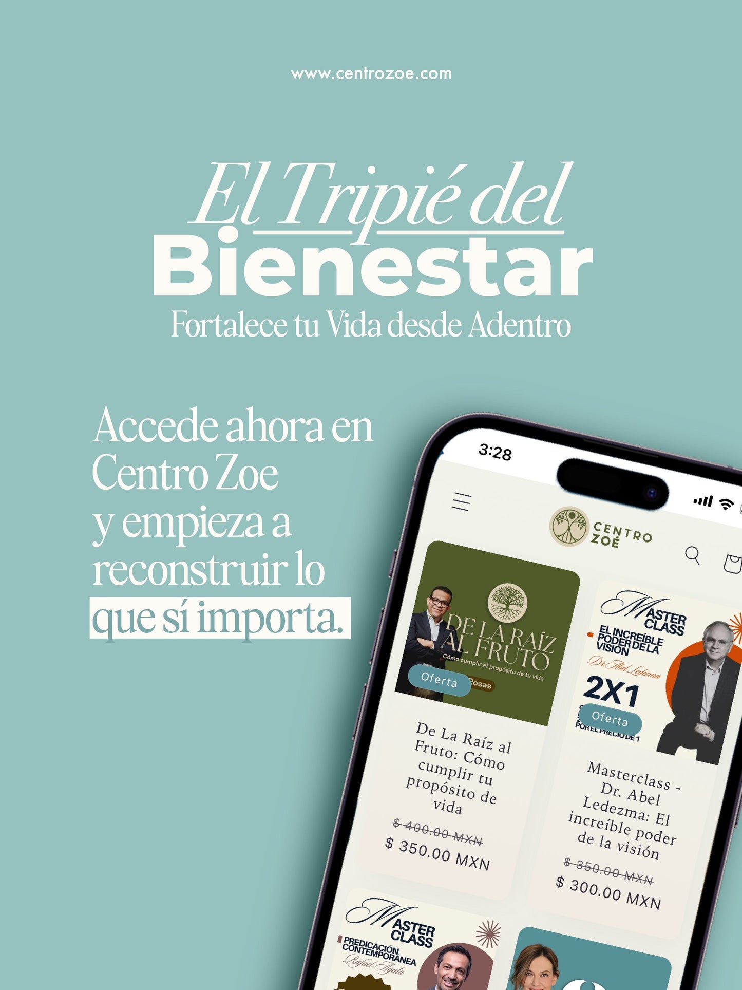 Masterclass - El Tripié del Bienestar con Psic. Lorenia Velarde