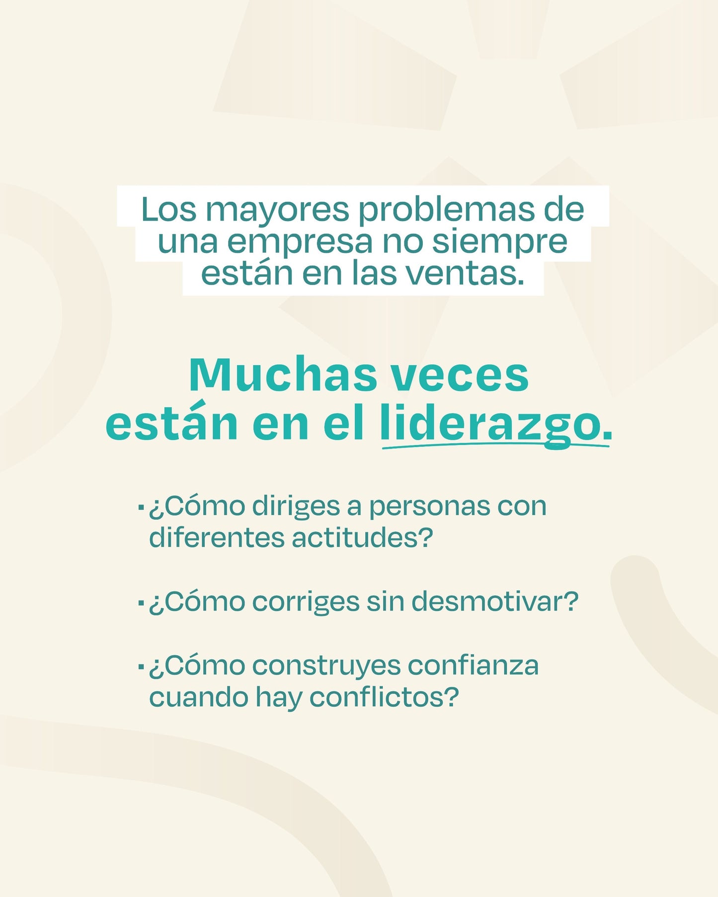 Liderazgo humano - Masterclass con Griselda Moreno